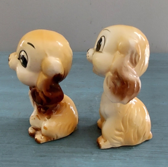 Vintage Cocker Spaniel Salt and Pepper - Picture 7 of 8